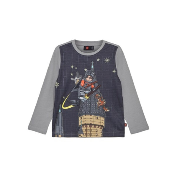LEGO T-shirt Harry Potter LICHTGRIJS (LWTANO 121 - Maat 104)