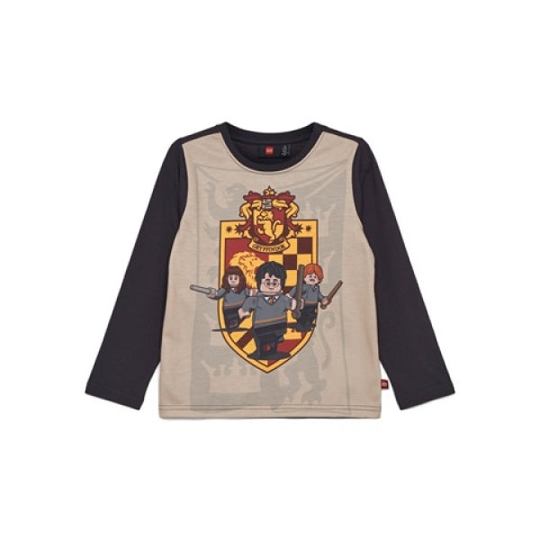 LEGO T-shirt Harry Potter ZWART (LWTANO 121 - Maat 128)