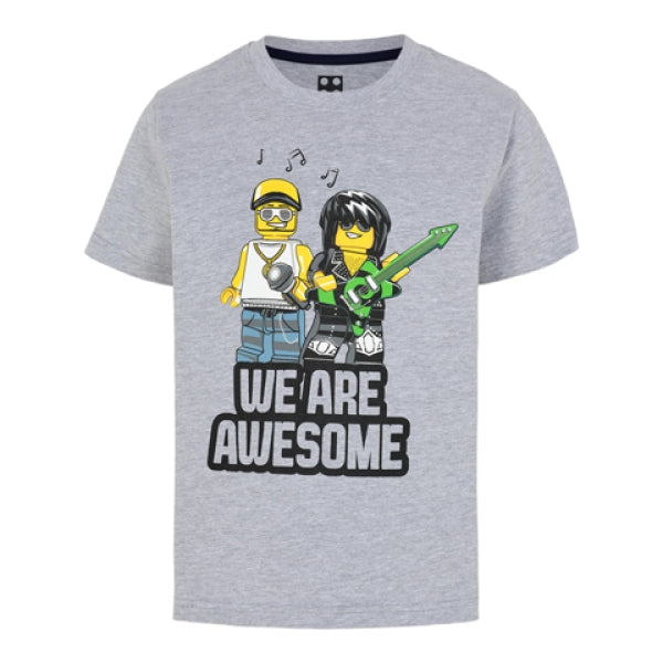 LEGO T-shirt LICHTGRIJS (M12010025 - Maat 110)
