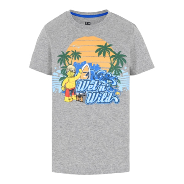 LEGO T-shirt LICHTGRIJS (M12010113 - Maat 104)