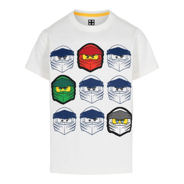 LEGO T-shirt Ninjago WIT (M12010022 - Maat 110)
