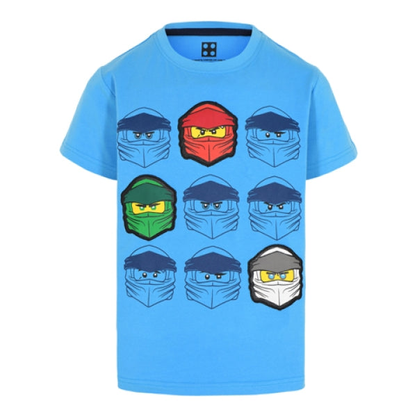 LEGO T-shirt Ninjago BLAUW (M12010022 - Maat 110)