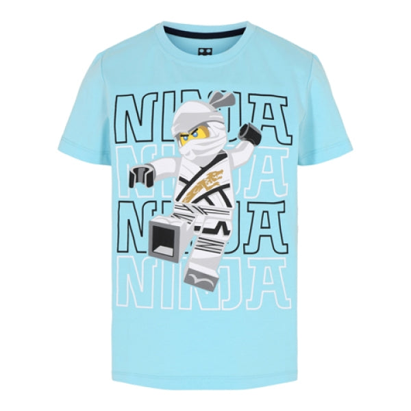 LEGO T-shirt Ninjago LICHT TURQUOISE (M12010102 - Maat 104)