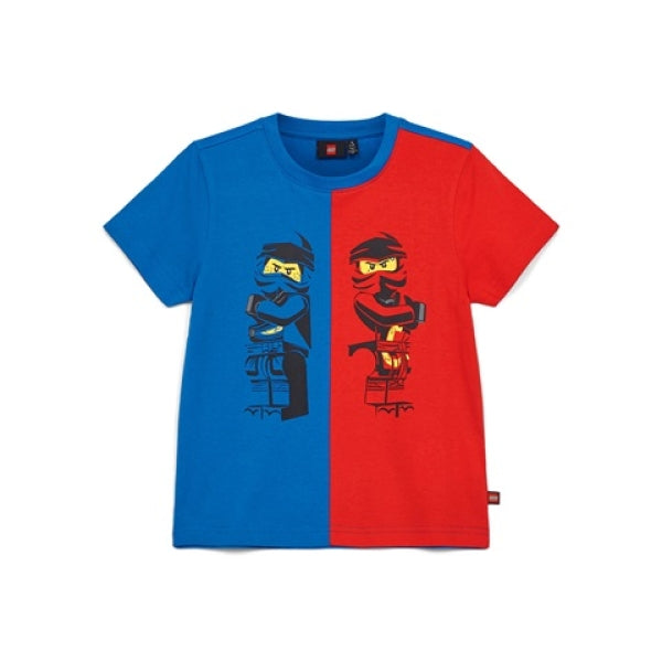 LEGO T-shirt Ninjago BLAUW (LWTANO 101 - Maat 110)