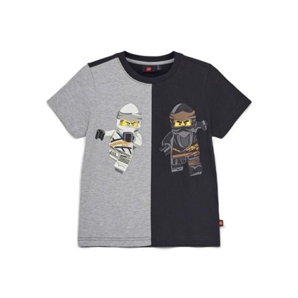 LEGO T-shirt Ninjago LICHTGRIJS (LWTANO 101 - Maat 128)