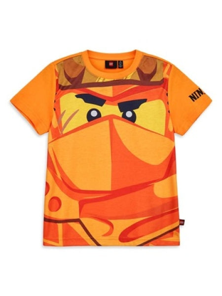 LEGO T-shirt Ninjago ORANJE (LWTANO 311 - Maat 104)