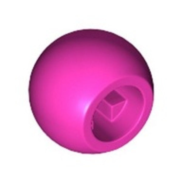 LEGO Technic Ball DONKERROZE (100 stuks)