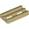 Image of LEGO Tegel 1x2 met Grill BEIGE (100 stuks)