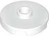 Image of LEGO Tegel Rond 2x2 met Nop WIT (100 stuks)