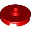 Image of LEGO Tegel Rond 2x2 met Nop ROOD (100 stuks)