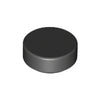 Image of LEGO Tegel Rond 1x1 ZWART (100 stuks)