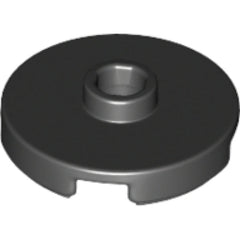 LEGO Tegel Rond 2x2 met Nop ZWART (100 stuks)
