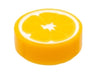 Image of LEGO Tegel Rond 1x1 Sinaasappel OKERGEEL (10 stuks)