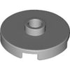 Image of LEGO Tegel Rond 2x2 met Nop LICHTGRIJS (100 stuks)