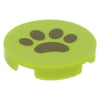 Image of LEGO Tegel Rond 2x2 Pootafdruk LIMEGROEN (100 stuks)