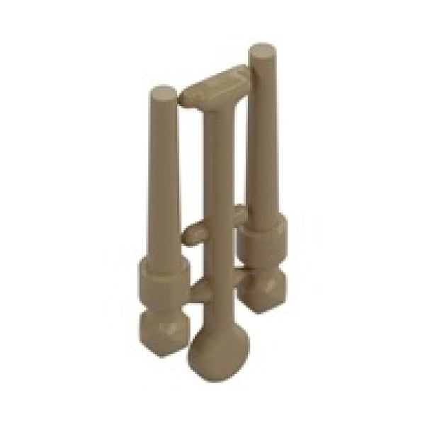 LEGO Toverstok DONKERBEIGE (100 stuks)