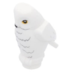 LEGO Uil met Gele Ogen WIT