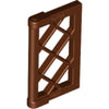 Image of LEGO Vensterluik voor Raam 1x2x3 BRUIN (100 stuks)