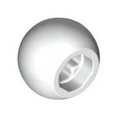 LEGO Technic Ball WIT (100 stuks)