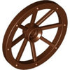 Image of LEGO Wagenwiel BRUIN (10 stuks)