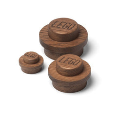 LEGO Wandhaak Set DONKER EIKENHOUT