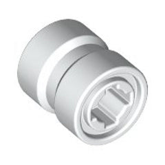 LEGO Wiel 8Dx9 WIT (100 stuks)