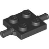 Image of LEGO Wielhouder 2x2 ZWART (100 stuks)