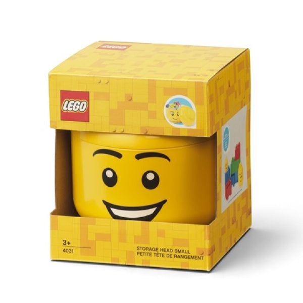 LEGO Opbergbox Hoofd S Happy Boy
