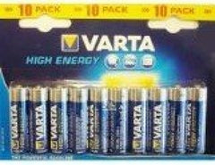 VARTA Alkaline Batterij AA (10 stuks)