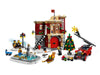 Image of LEGO 10263 Brandweerkazerne in winterdorp