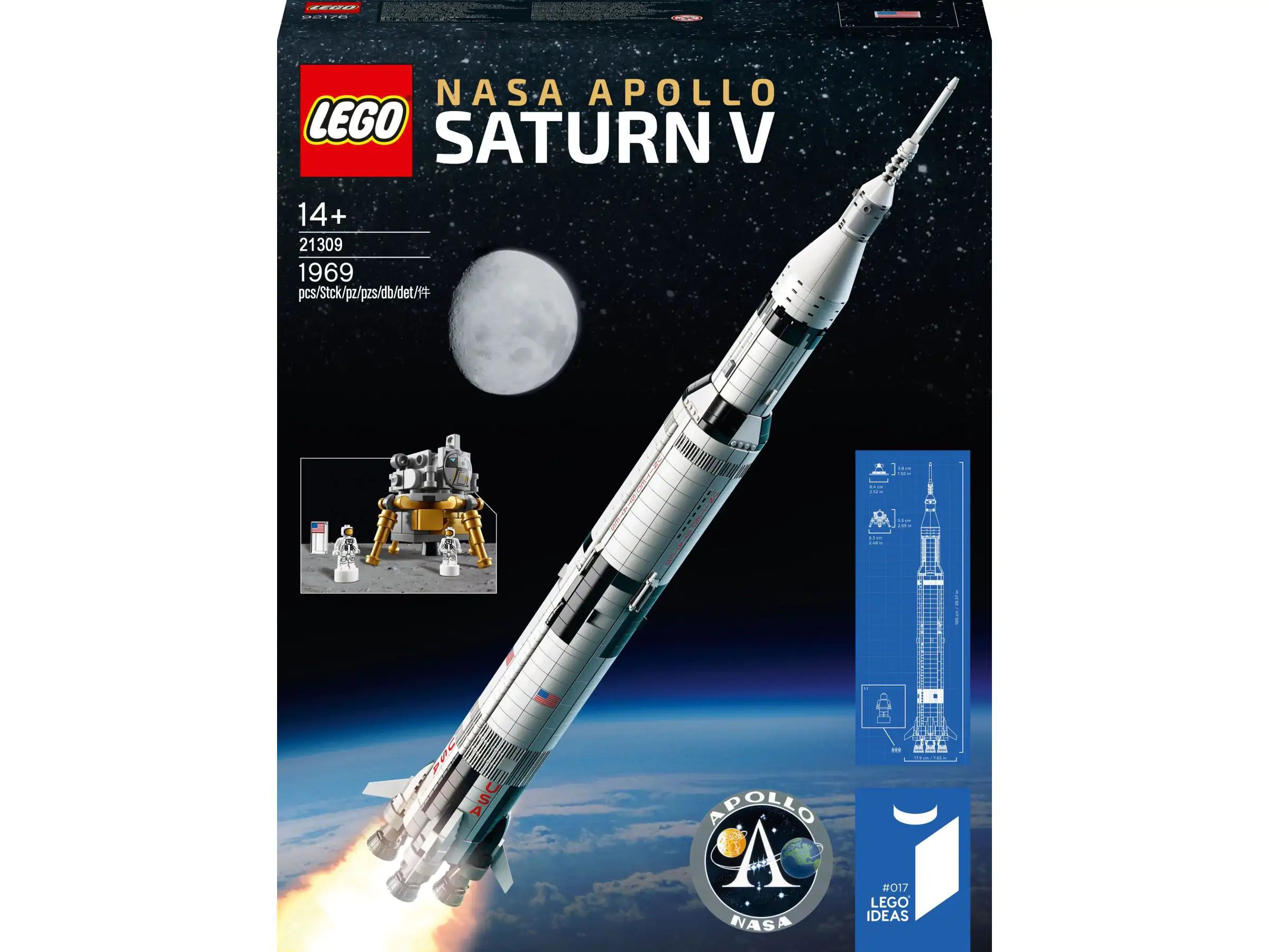 LEGO 21309 NASA Apollo Saturn V